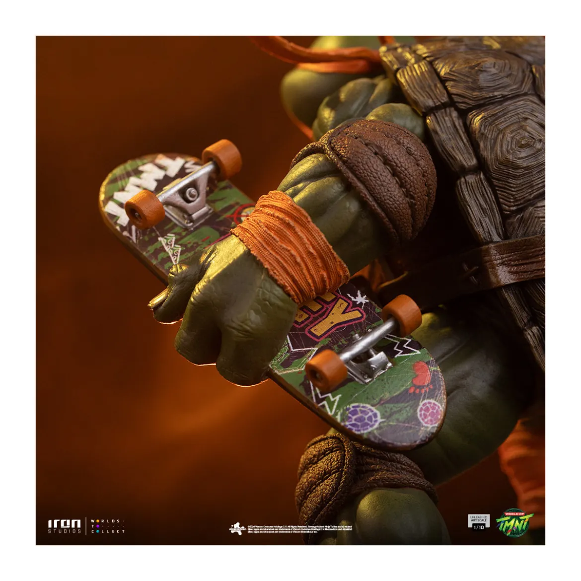 Iron Studios - TMNT - Michelangelo Unleashed Art Scale 1/10 - Teenage Mutant Ninja Turtles