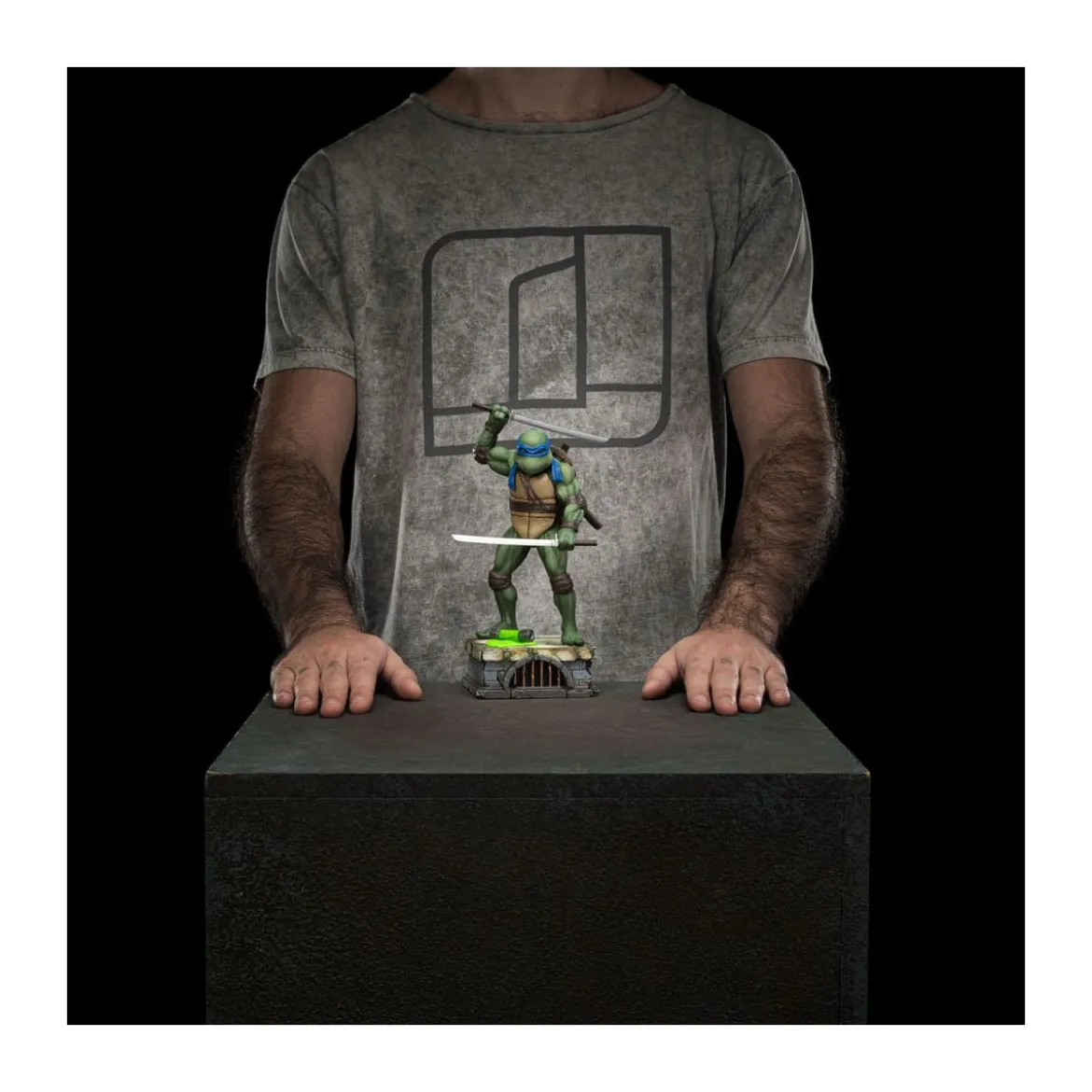 Iron Studios - TMNT Movie - LEONARDO BDS Art Scale 1/10 - Teenage Mutant Ninja Turtles