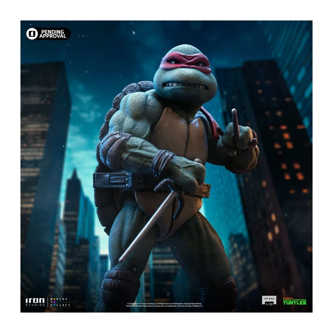 Iron Studios - TMNT Movie - RAPHAEL BDS Art Scale 1/10 - Teenage Mutant Ninja Turtles