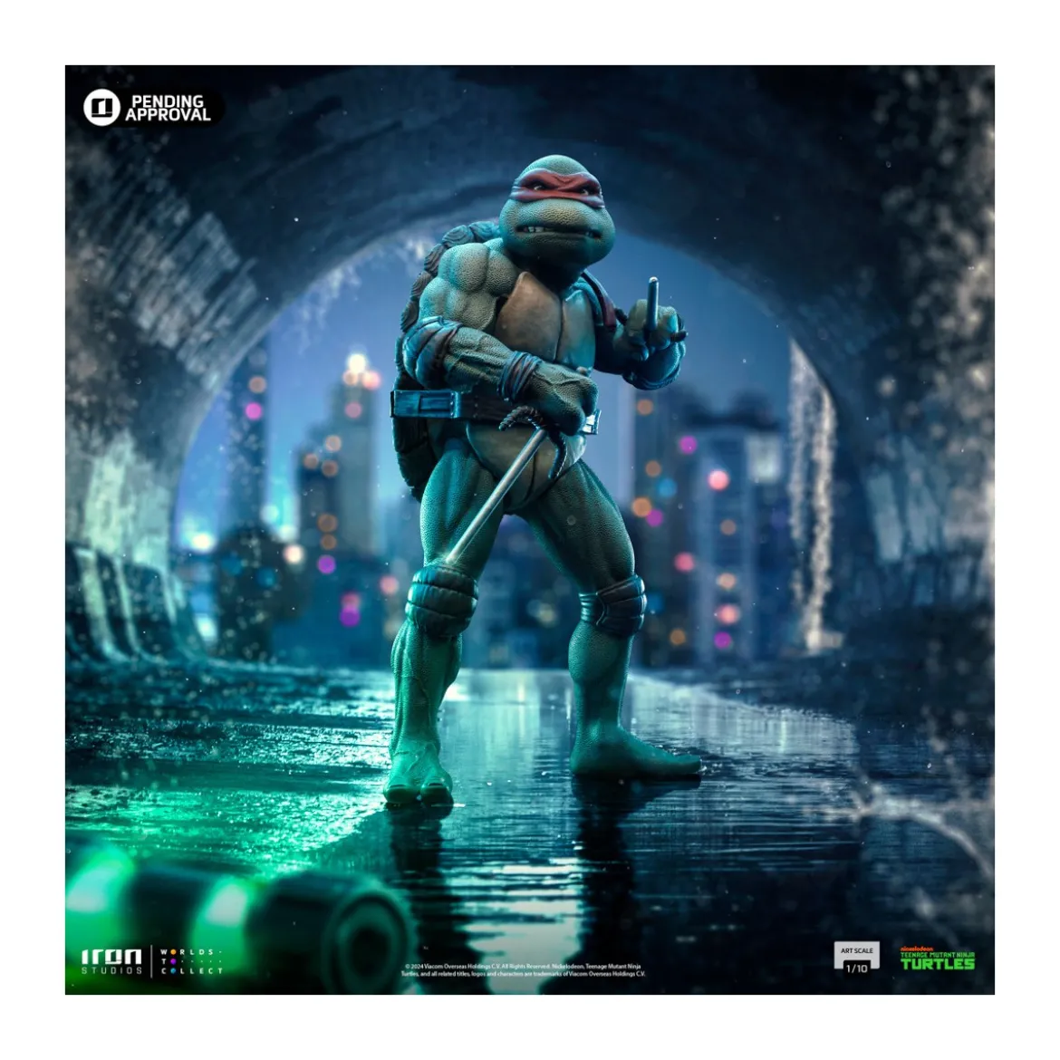 Iron Studios - TMNT Movie - RAPHAEL BDS Art Scale 1/10 - Teenage Mutant Ninja Turtles