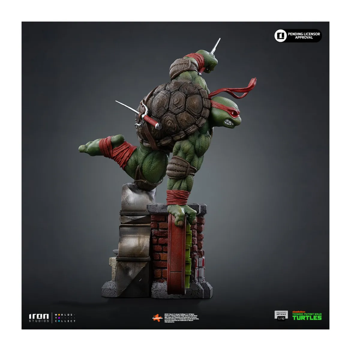 Iron Studios - TMNT - Raphael Unleashed Art Scale 1/10 - Teenage Mutant Ninja Turtles
