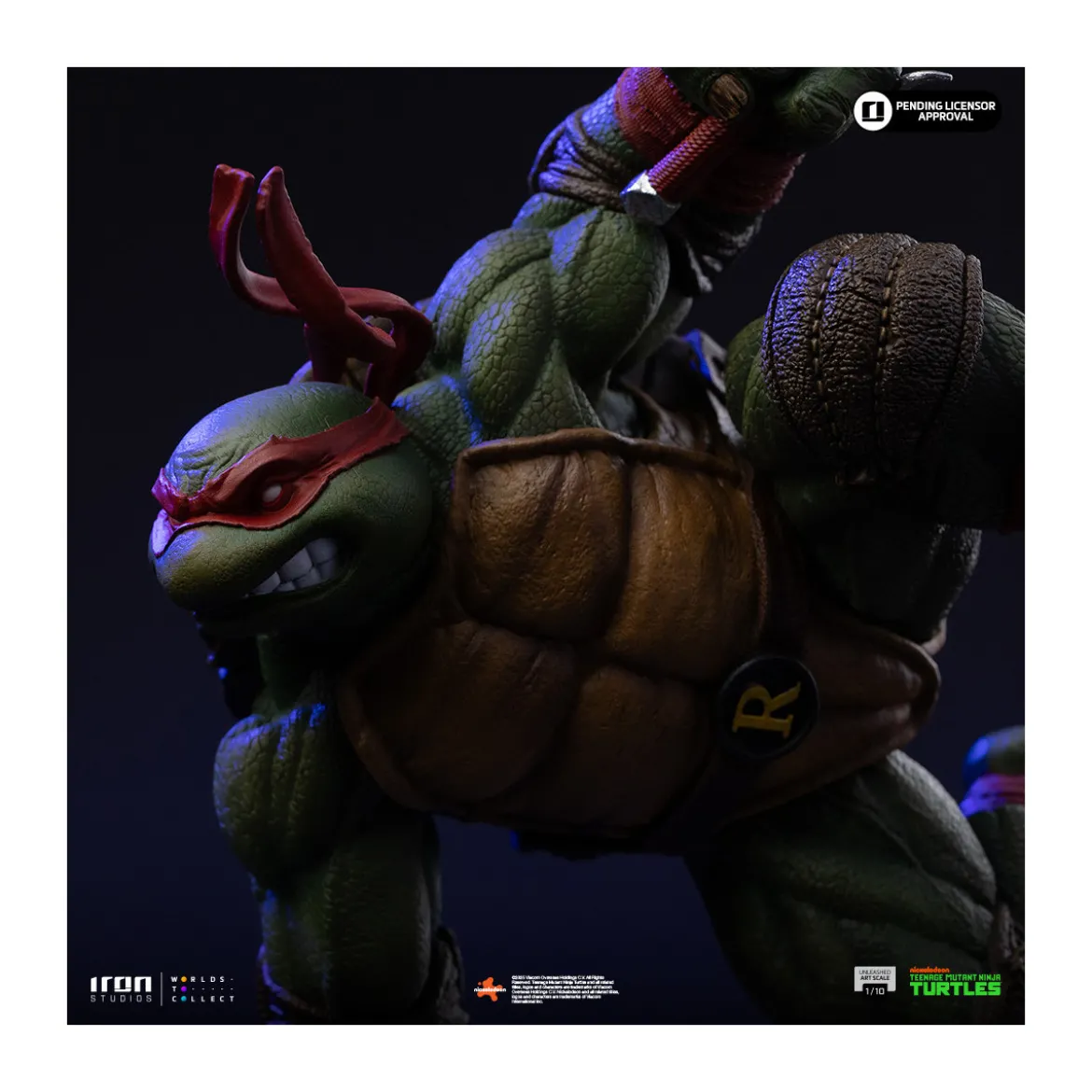 Iron Studios - TMNT - Raphael Unleashed Art Scale 1/10 - Teenage Mutant Ninja Turtles