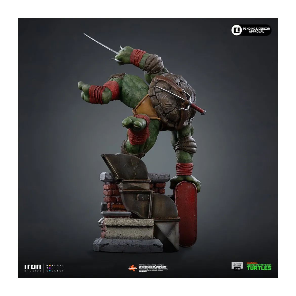 Iron Studios - TMNT - Raphael Unleashed Art Scale 1/10 - Teenage Mutant Ninja Turtles