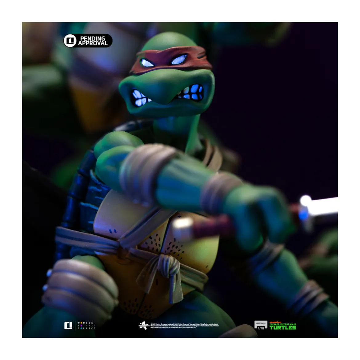 Iron Studios - TMNT 1st Cover Set - Teenage Mutant Ninja Turtles Art Scale 1/10