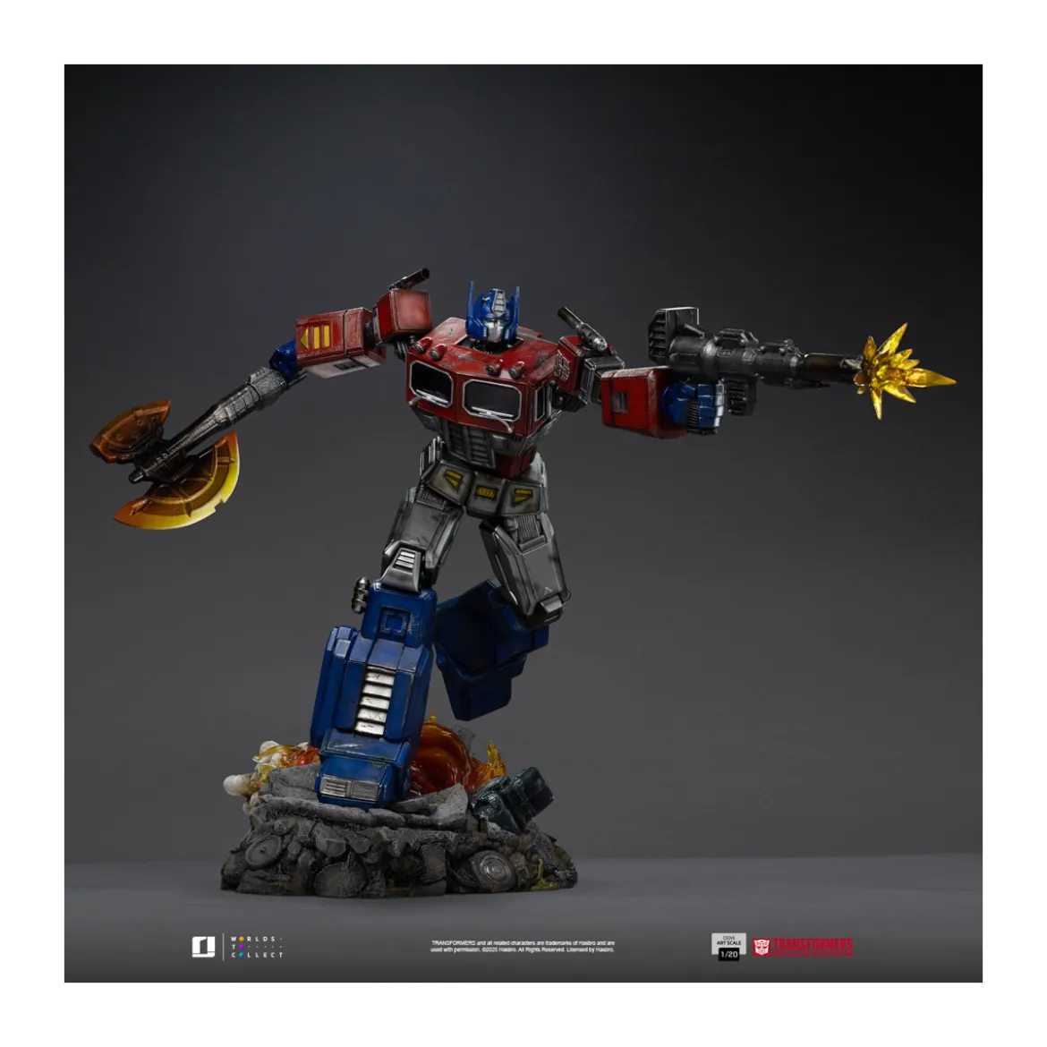 Iron Studios - Transformers - Optimus Prime Demi Art Scale 1/20