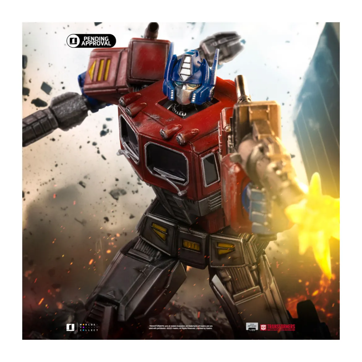 Iron Studios - Transformers - Optimus Prime Demi Art Scale 1/20