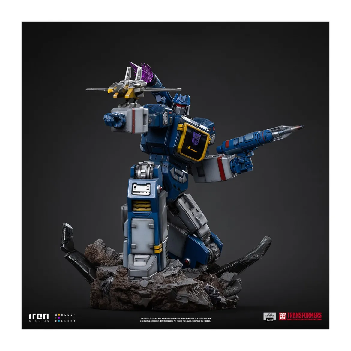 Iron Studios - Transformers - Soundwave Demi Art Scale 1/20