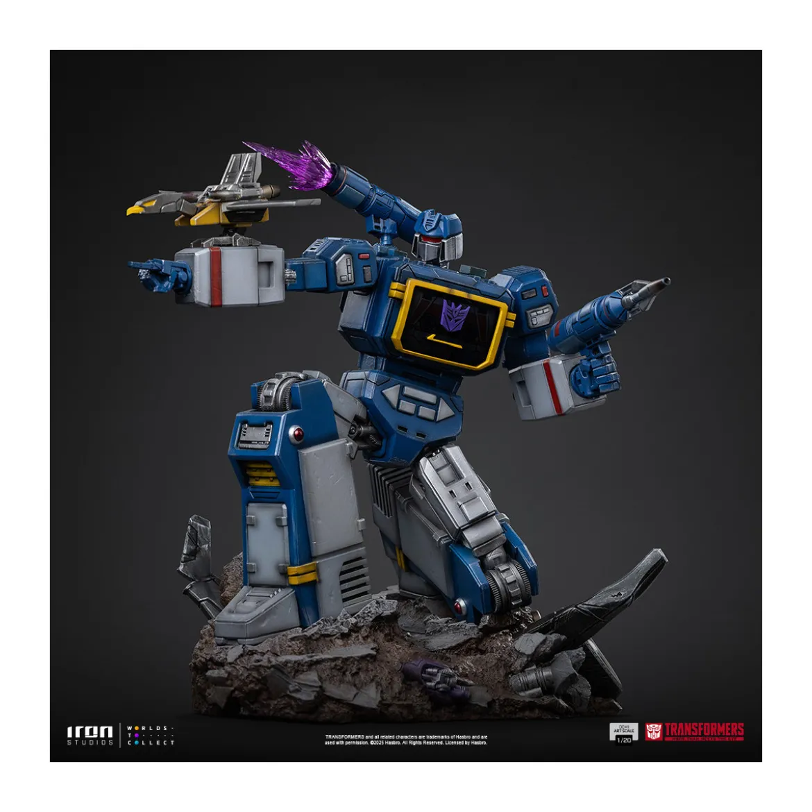 Iron Studios - Transformers - Soundwave Demi Art Scale 1/20