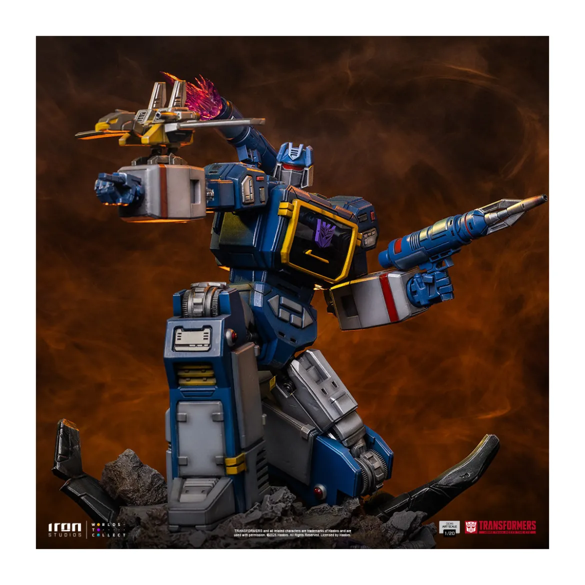 Iron Studios - Transformers - Soundwave Demi Art Scale 1/20