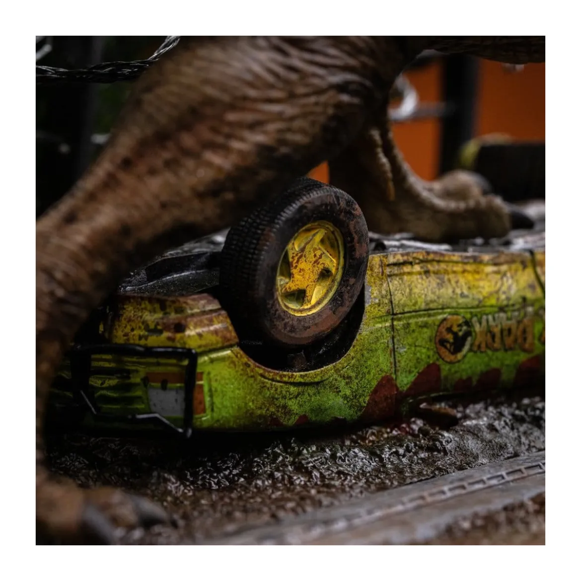 Iron Studios - T-Rex Breakout Set A - Jurassic Park Icons