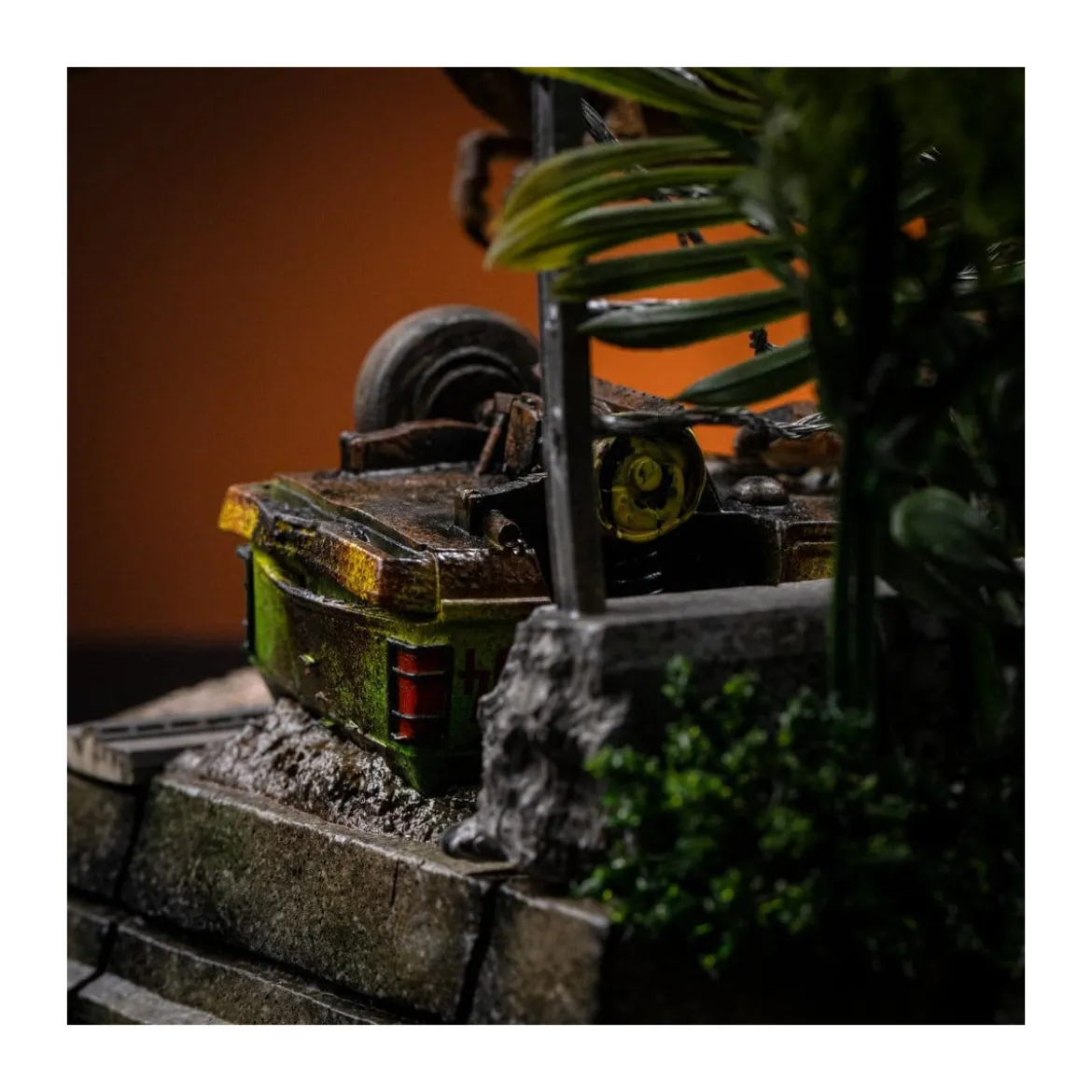 Iron Studios - T-Rex Breakout Set A - Jurassic Park Icons