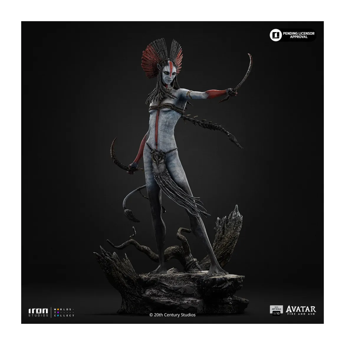 Iron Studios - Varang Art Scale 1/10 - Avatar 3: Fire and Ash