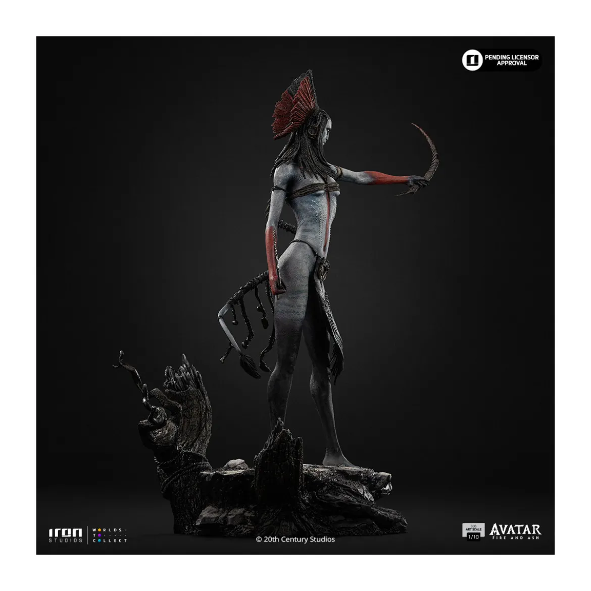 Iron Studios - Varang Art Scale 1/10 - Avatar 3: Fire and Ash