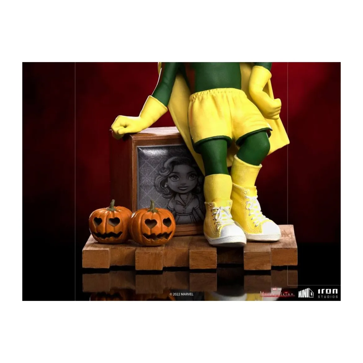 Iron Studios - Vision Halloween Version - WandaVision Mini Co.Heroes PVC