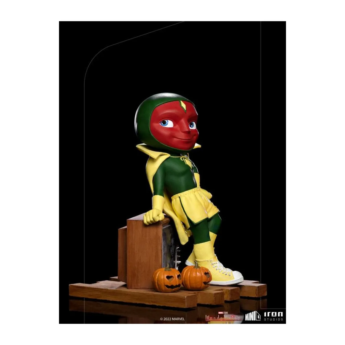 Iron Studios - Vision Halloween Version - WandaVision Mini Co.Heroes PVC