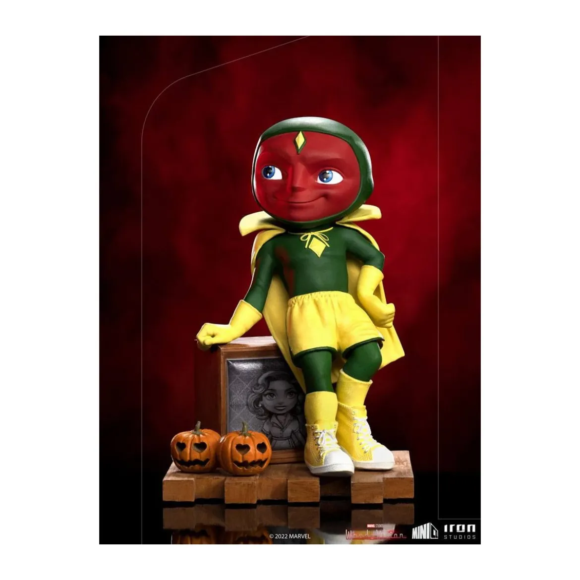 Iron Studios - Vision Halloween Version - WandaVision Mini Co.Heroes PVC