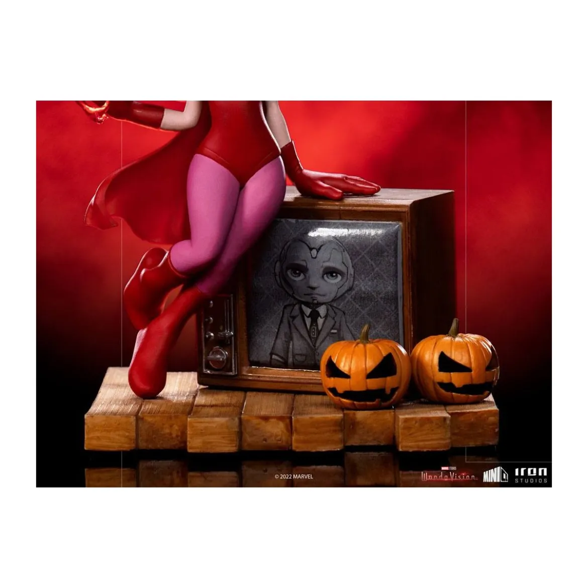 Iron Studios - Wanda Halloween Version - WandaVision Mini Co.Heroes PVC