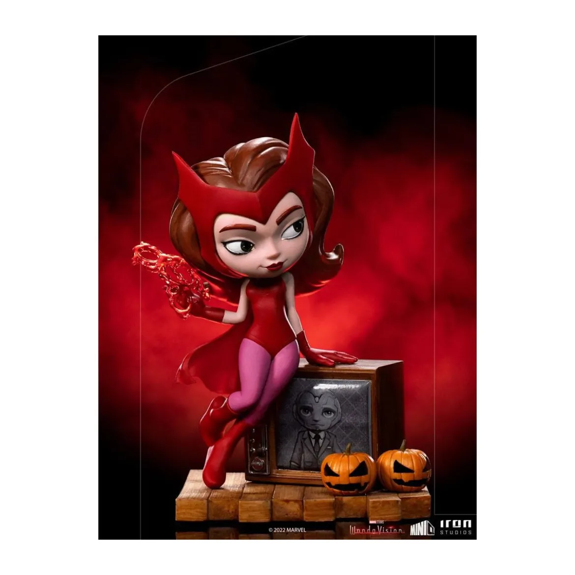 Iron Studios - Wanda Halloween Version - WandaVision Mini Co.Heroes PVC