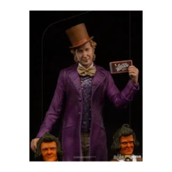 Iron Studios - Willy Wonka Charlie et la Chocolaterie (1971) statuette Deluxe Art Scale 1/10