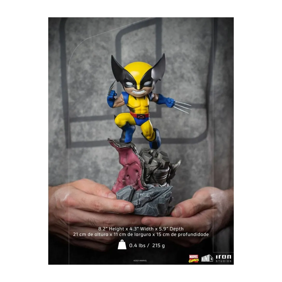 Iron Studios - Wolverine - X-Men Mini Co.Heroes PVC