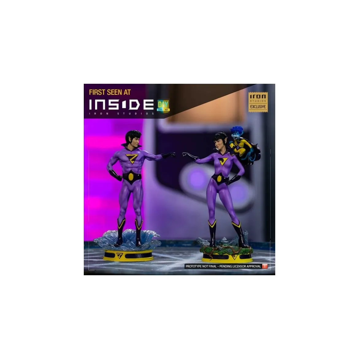 Iron Studios - Wonder Twins 1/10 BDS Art Scale CCXP 2021 Exclusive