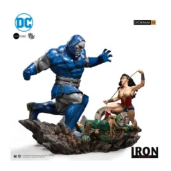 IRON STUDIOS - Wonder Woman Vs Darkseid Diorama by Ivan Reis 1/6 - DC Comics
