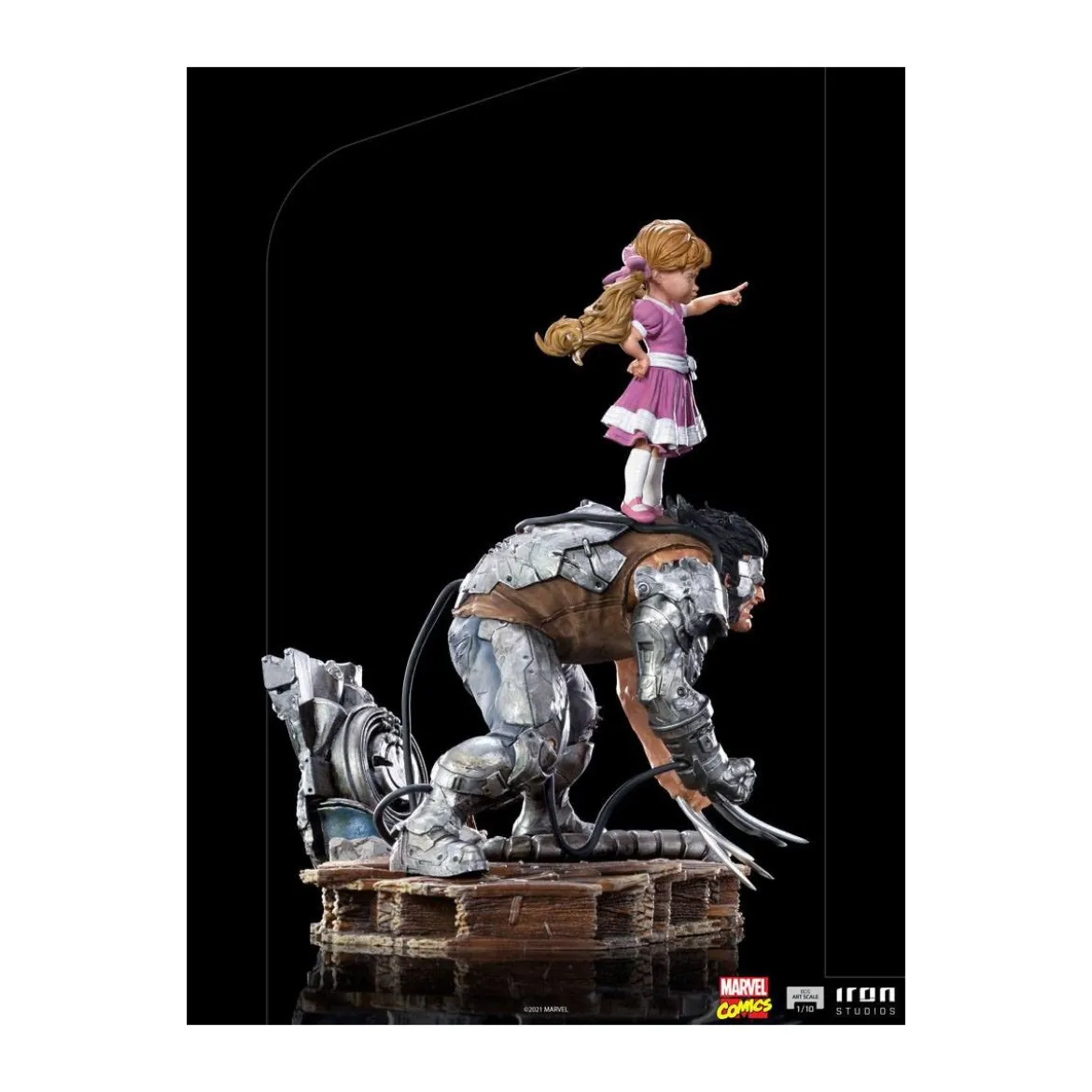 Iron Studios - X-Men Albert & Elsie-Dee - Marvel Comics statuette 1/10 BDS Art Scale