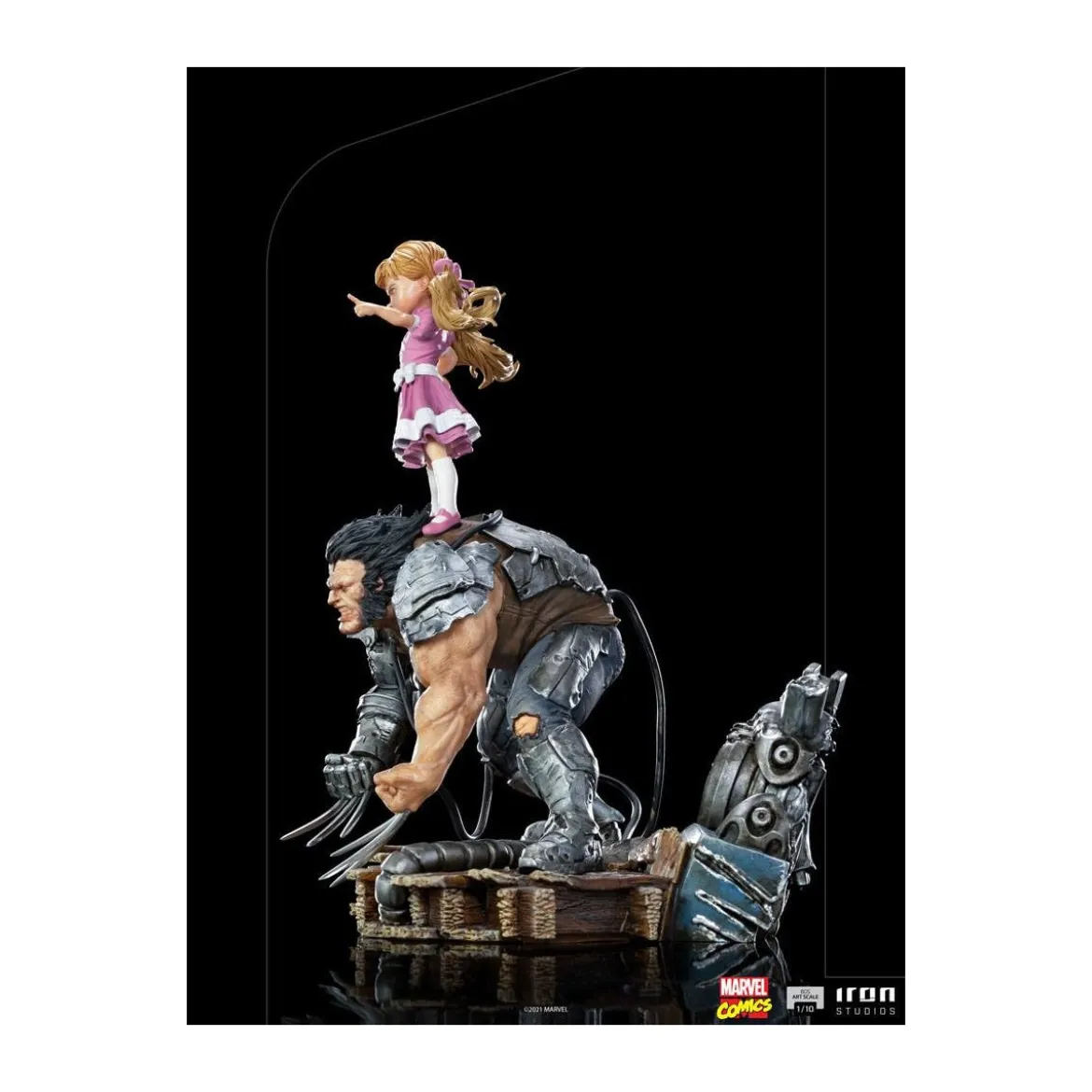 Iron Studios - X-Men Albert & Elsie-Dee - Marvel Comics statuette 1/10 BDS Art Scale