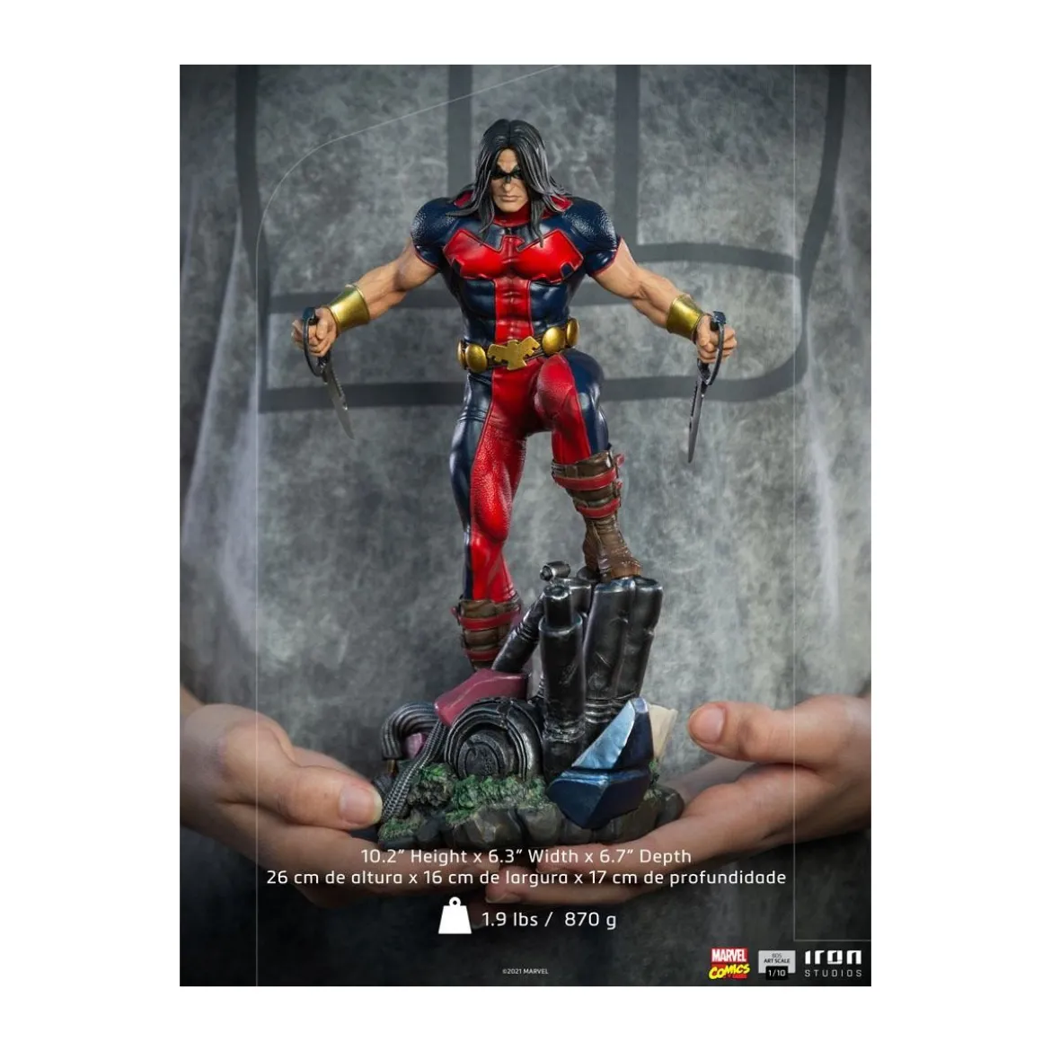 Iron Studios - X-Men Warpath - Marvel Comics statuette 1/10 BDS Art Scale