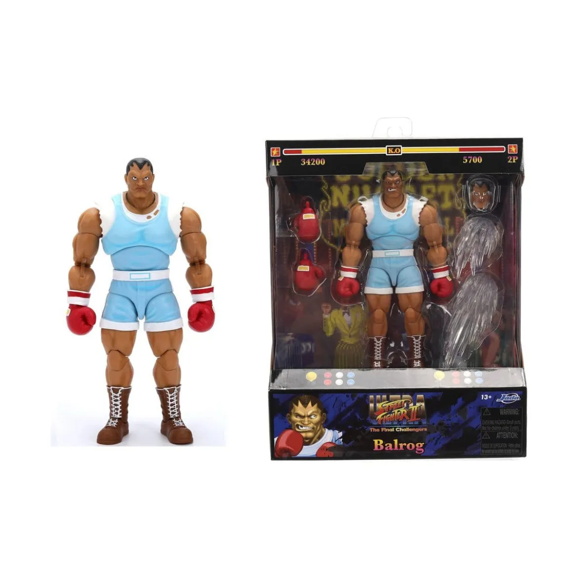 Jada Toys - BALROG 1/12 - Ultra Street Fighter II: The Final Challengers - Serie 5