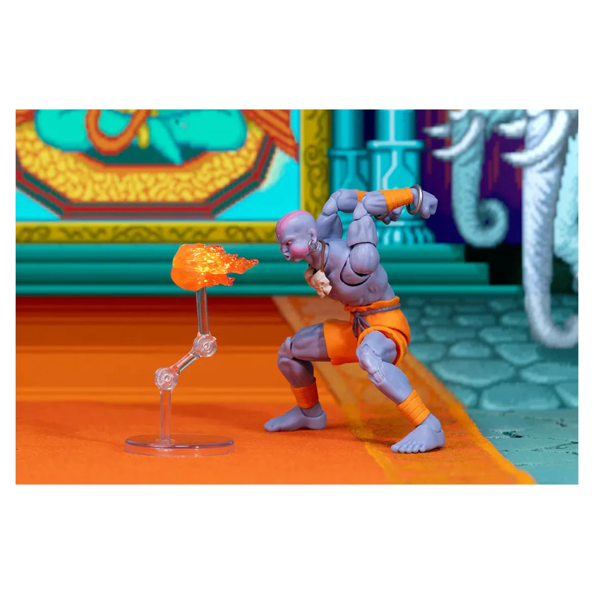 Jada Toys - DHALSIM Player 2 Deluxe Version 1/12 - Ultra Street Fighter II: The Final Challengers - SDCC 2025