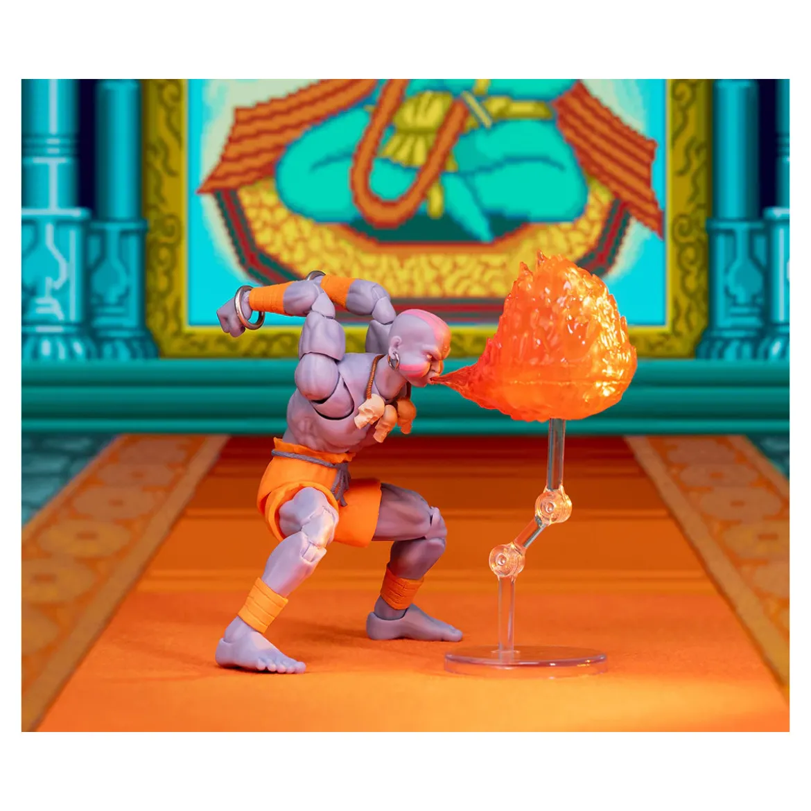 Jada Toys - DHALSIM Player 2 Deluxe Version 1/12 - Ultra Street Fighter II: The Final Challengers - SDCC 2025