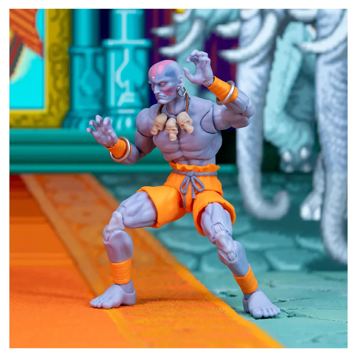 Jada Toys - DHALSIM Player 2 Deluxe Version 1/12 - Ultra Street Fighter II: The Final Challengers - SDCC 2025
