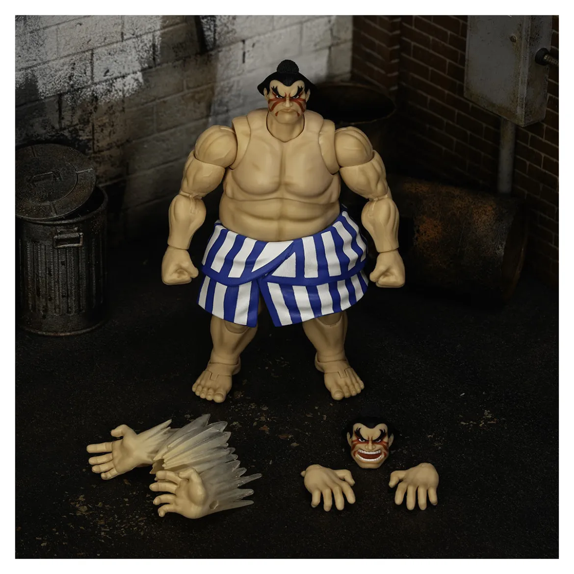Jada Toys - E.HONDA 1/12 - Ultra Street Fighter II: The Final Challengers - Serie 5