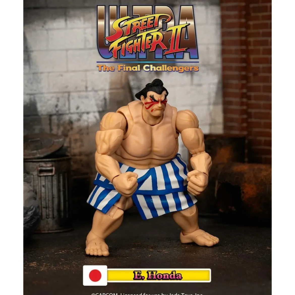 Jada Toys - E.HONDA 1/12 - Ultra Street Fighter II: The Final Challengers - Serie 5