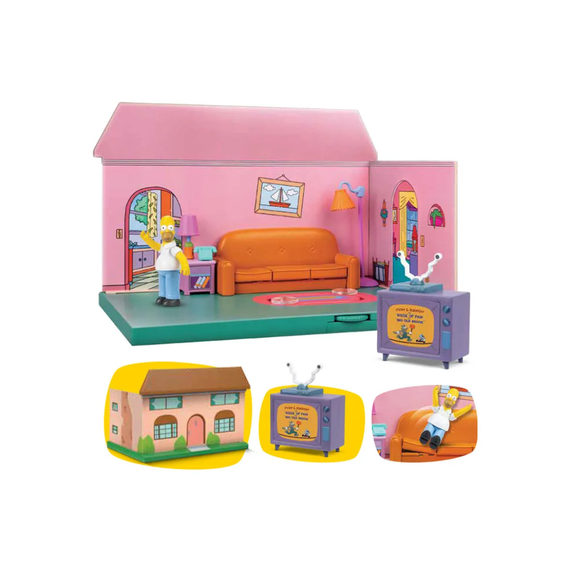 Jakks Pacific - The Simpsons - Playset House