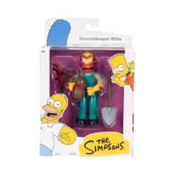 Jakks Pacific - The Simpsons - Wave 1 Homer, Bart, Willie, Otto.