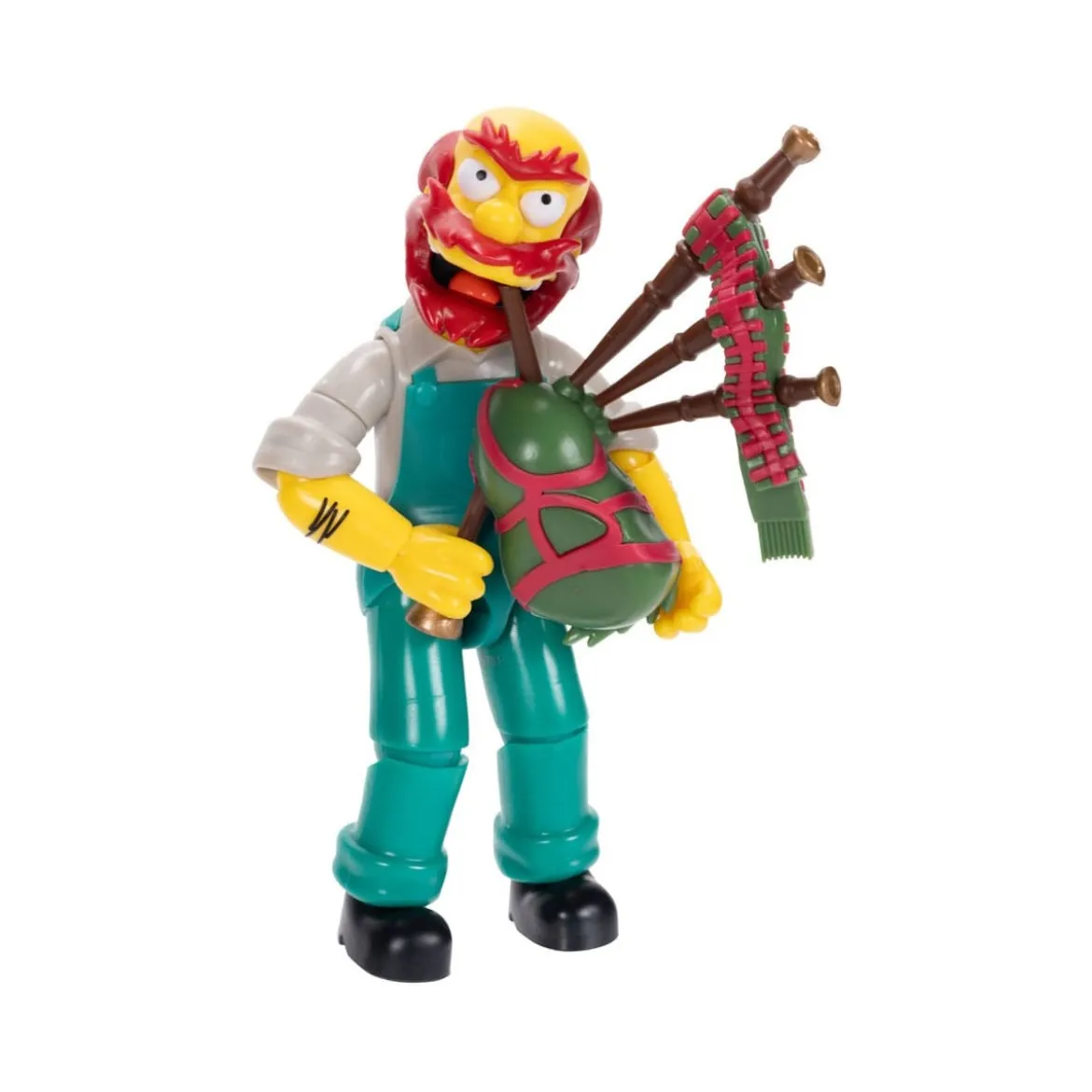 Jakks Pacific - The Simpsons - Wave 1 Homer, Bart, Willie, Otto.