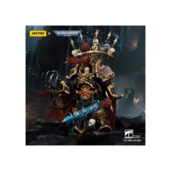 JoyToy Chaos Space Marines - Black Legion - Abaddon the Despoiler with Drach'nyen and the Talon of Horus - 1/18 - Warhammer 40K
