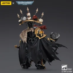 JoyToy Chaos Space Marines - Black Legion - Abaddon the Despoiler with Drach'nyen and the Talon of Horus - 1/18 - Warhammer 40K