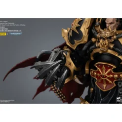 JoyToy Chaos Space Marines - Black Legion - Abaddon the Despoiler with Drach'nyen and the Talon of Horus - 1/18 - Warhammer 40K