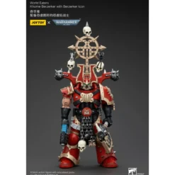 JoyToy Chaos Space Marines - World Eaters Khorne Berzerker with Berzerker lcon 1/18 - Warhammer 40K