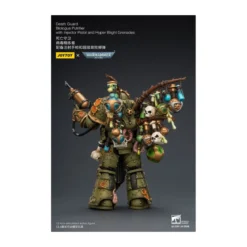 Joytoy - Death Guard - Biologus Putrifier with Injector Pistol and Hyper Blight Grenades 1/18 - Warhammer 40k