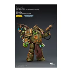 Joytoy - Death Guard - Biologus Putrifier with Injector Pistol and Hyper Blight Grenades 1/18 - Warhammer 40k