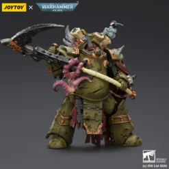 Joytoy - Death Guard - Deathshroud Terminator 2 with Manreaper and Plaguespurter Gauntlets 1/18 - Warhammer 40k