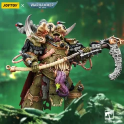 Joytoy - Death Guard - Deathshroud Terminator Champion with Manreaper and Plaguespurter Gauntlets 1/18 - Warhammer 40k