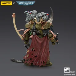 Joytoy - Death Guard - Deathshroud Terminator Champion with Manreaper and Plaguespurter Gauntlets 1/18 - Warhammer 40k