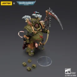 Joytoy - Death Guard - Deathshroud Terminator 1 with Manreaper and Plaguespurter Gauntlets 1/18 - Warhammer 40k