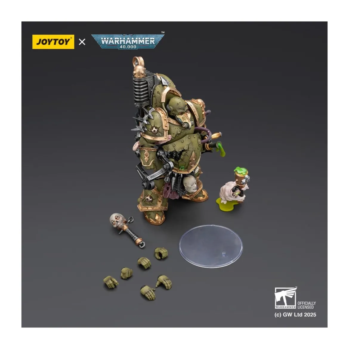 Joytoy - Death Guard - Foul Blight spawn with Plague Sprayer 1/18 - Warhammer 40k