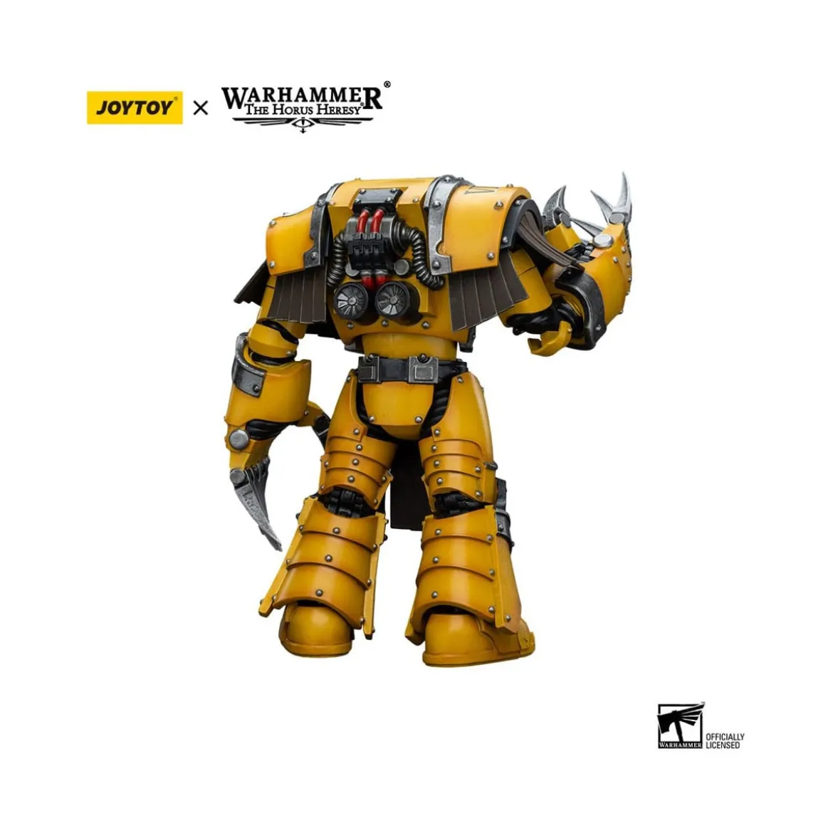 JoyToy Imperial Fists - Legion Cataphractii Terminator Squad - Legion Cataphractii with Lightning Claws 1/18